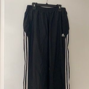Black Adidas Track Pants - LIKE NEW